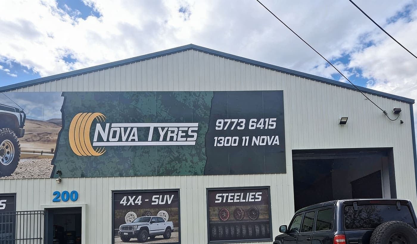 Nova Tyres Alphington storefront